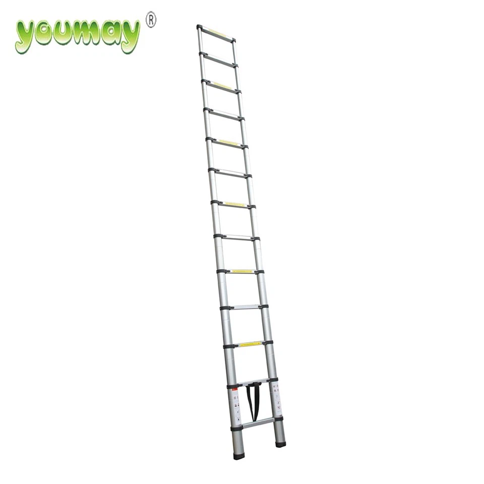 Telescoping Step Ladder Aluminum Extension Ladder